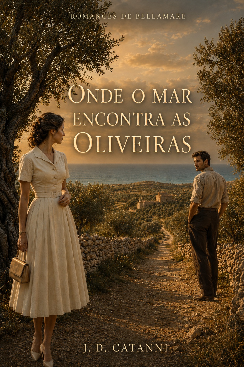 Capa de Onde o Mar Encontra as Oliveiras