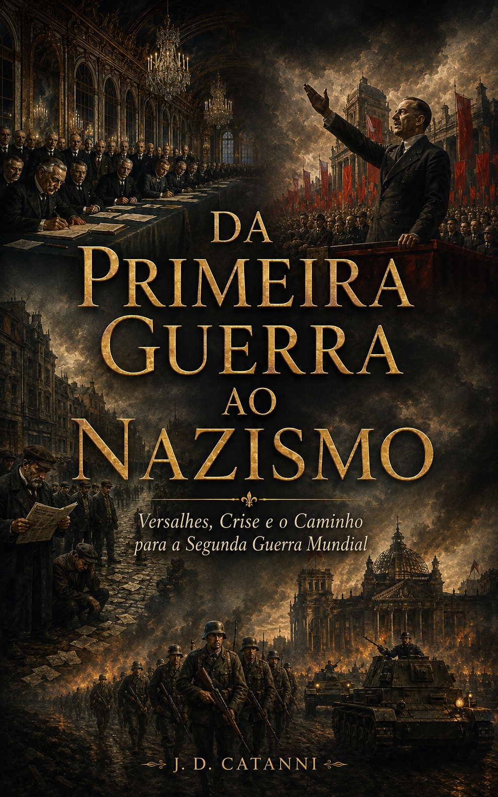 Capa de Da Primeira Guerra ao Nazismo