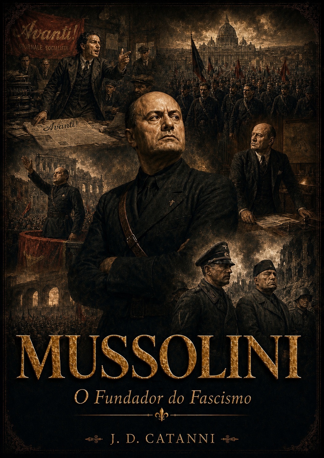 Capa de Mussolini